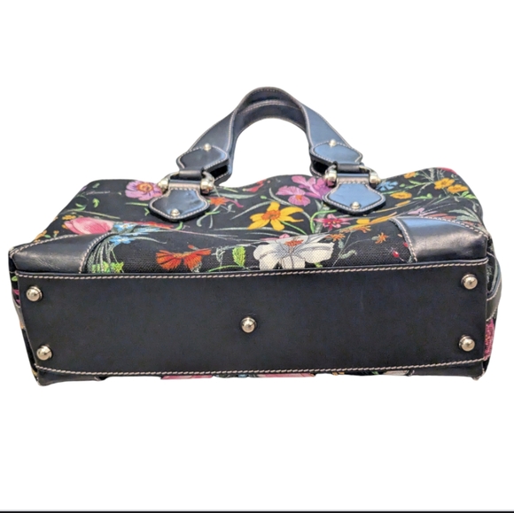 Gucci Flora Tote / Shoulder Bag with COA - Picture 7 of 11